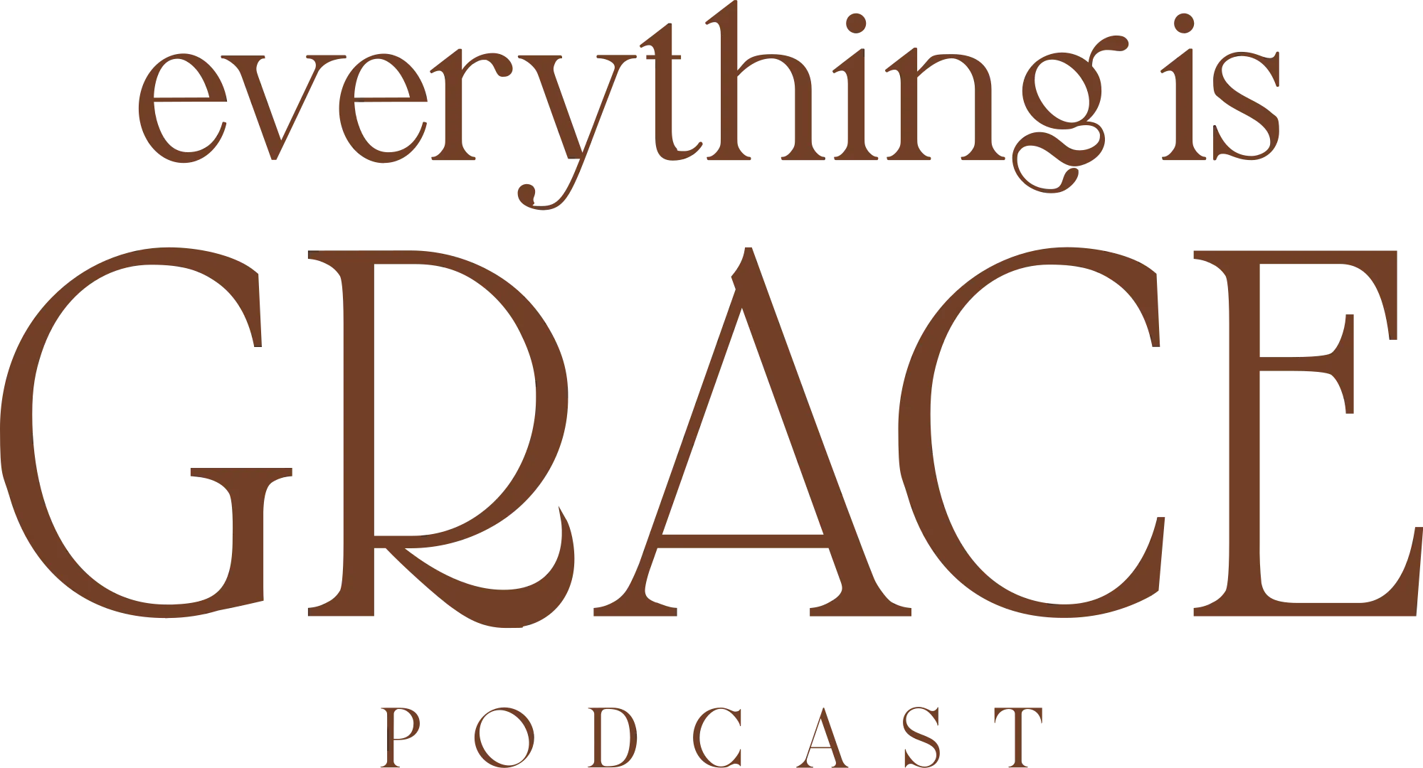 Everything is Grace Podcast Logo